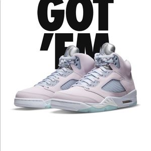 Jordan 5 retro 2022 Easter dead stock sz 8 mens